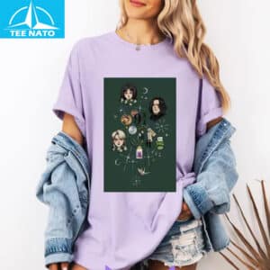 Slytherin Magic Dark Aesthetic Harry Potter Shirt3