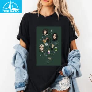 Slytherin Magic Dark Aesthetic Harry Potter Shirt6