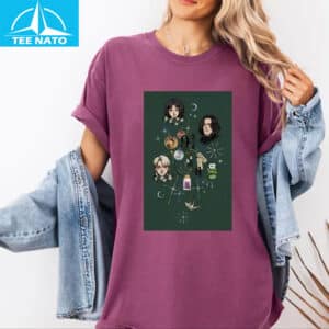 Slytherin Magic Dark Aesthetic Harry Potter Shirt7