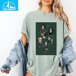 Slytherin Magic Dark Aesthetic Harry Potter Shirt8