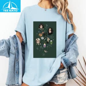 Slytherin Magic Dark Aesthetic Harry Potter Shirtf4