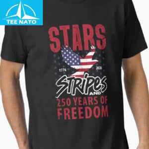 Stars Stripes and 250 Years of Freedom 1776 2026 Shirt
