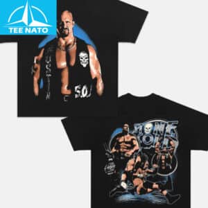 Stone Cold Steve Austin Wrestling Graphic Shirt