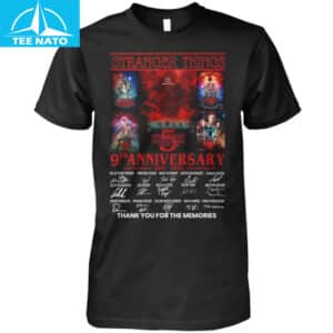Stranger Things 9th Anniversary 2016 2025 Shirt