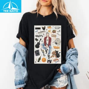 Sugar BTS Doodle Collage Shirt2