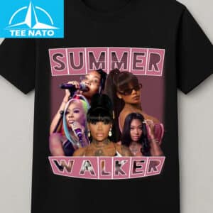 Summer Walker RB Singer Vintage Style Collage Shirt2