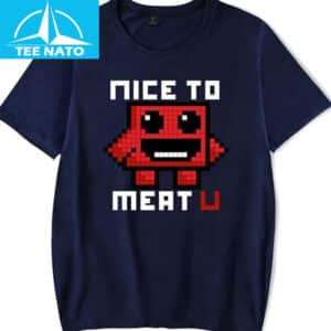 Super Meat Boy Nice to Meat U Shirt 1