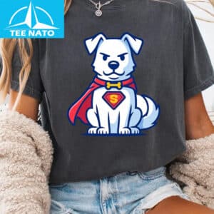 Superman Dog Cartoon Shirt