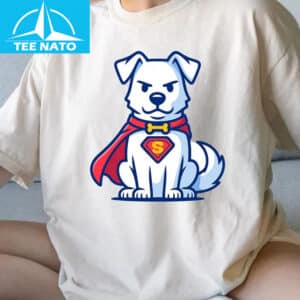 Superman Dog Cartoon Shirt1