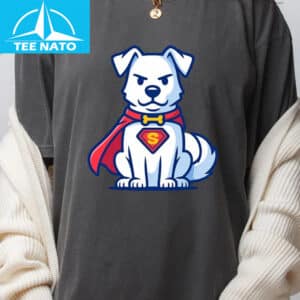 Superman Dog Cartoon Shirt2