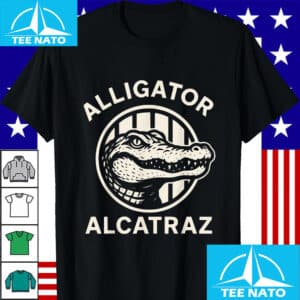 Swamp Prison Alcatraz Style Alligator Bayou Concept Shirt