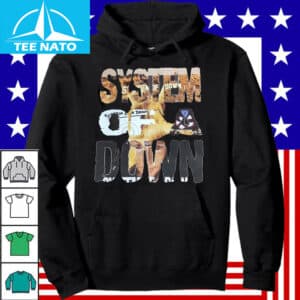 System Of A Down Band Logo Graphic Shirt3