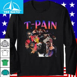 T Pain Rapper Hip Hop Music Collage Shirt2