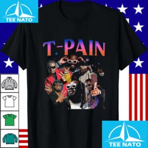 T Pain Rapper Hip Hop Music Collage Shirt3