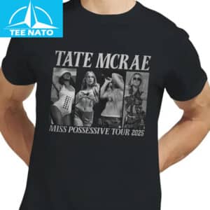 Tate McRae Miss Possessive Tour 2025 Concert Shirt1
