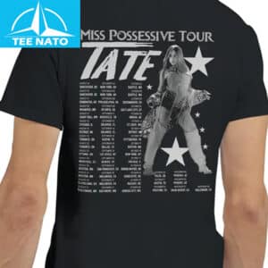 Tate McRae Miss Possessive Tour 2025 Concert Shirt2