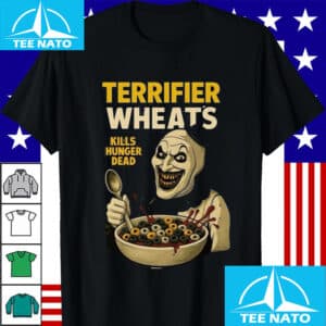 Terrifier Wheats Kills Hunger Dead Art The Clown Shirt2