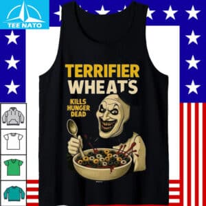 Terrifier Wheats Kills Hunger Dead Art The Clown Shirt3
