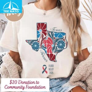 Texas Flood Support Shirt 14 Texas Flood Support Shirt