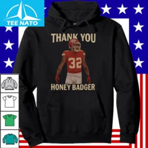 Thank You Honey Badger Retirement Shirt3