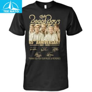 The Beach Boys 65th Anniversary 1961-2026 Thank You For Your Music & Memories Shirt 14 The Beach Boys 65th Anniversary 1961 2026 Thank You For Your Music Memories Shirt
