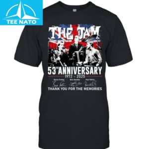 The Jam 53rd Anniversary Union Jack Flag Shirt 12 The Jam 53rd Anniversary Union Jack Flag Shirt