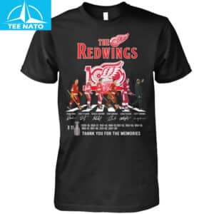 The Redwings Hockey Team Thank You For The Memories Shirt