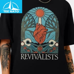 The Revivalists Heart Guitar Shirt