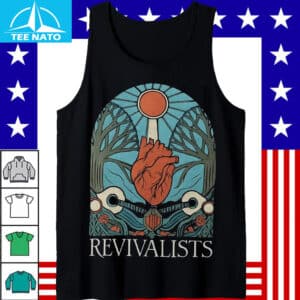 The Revivalists Heart Guitar Shirt3