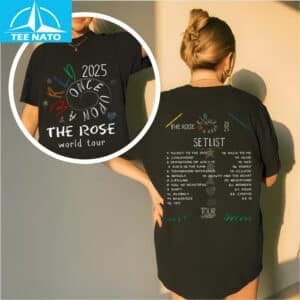 The Rose World Tour 2025 Setlist Fan Shirt