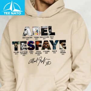 The Weeknd Abel Tesfaye Album History Signature Shirt