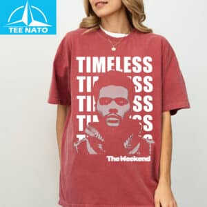The Weeknd Timeless Album Cover Black Graphic Shirt4