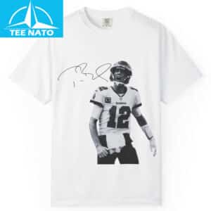 Tom Brady Buccaneers Autograph Style Shirt
