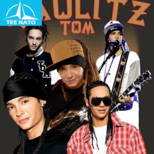 Tom Kaulitz Tokio Hotel Photo Collage Graphic Shirt