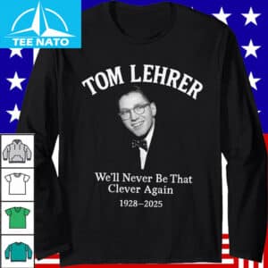 Tom Lehrer 1928 2025 Tribute Shirt3
