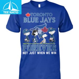 Toronto Blue Jays Peanuts Forever Fan Shirt