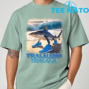 Tralalero Tralala Italian Brainrot Meme T Shirt 3