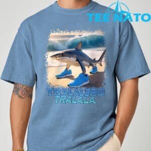 Tralalero Tralala Italian Brainrot Meme T Shirt 4