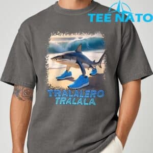 Tralalero Tralala Italian Brainrot Meme T Shirt 7