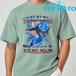 Tralalero Tralala Shark Meme Bootle T Shirt 3