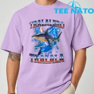 Tralalero Tralala Shark Meme Bootle T Shirt 6