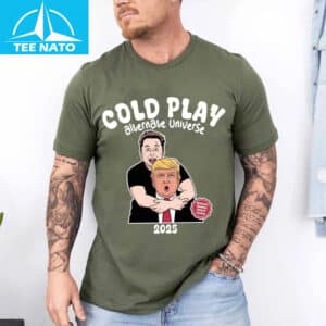 Trump Musk Coldplay Kiss Cam Shirt2
