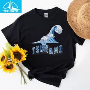 Tsunami Wave Vintage Church Adventure Gear Funny Shirt