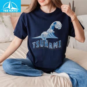Tsunami Wave Vintage Church Adventure Gear Funny Shirt2