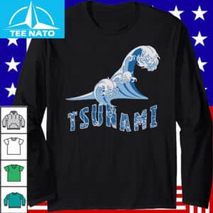 Tsunami Wave Vintage Church Adventure Gear Funny Shirt4