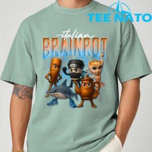 Tung Sahur Ballerina Cappuccino Assassino Tralalero Tralala T Shirt 2