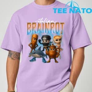 Tung Sahur Ballerina Cappuccino Assassino Tralalero Tralala T Shirt 5