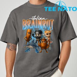 Tung Sahur Ballerina Cappuccino Assassino Tralalero Tralala T Shirt 6