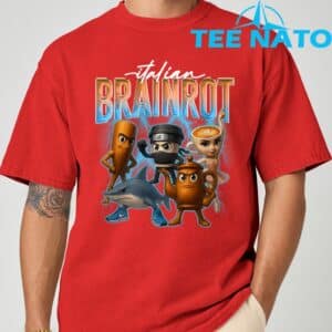 Tung Sahur Ballerina Cappuccino Assassino Tralalero Tralala T Shirt 7