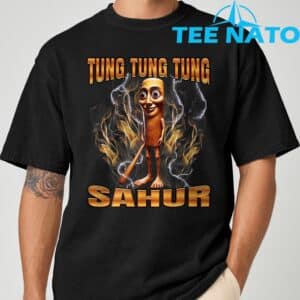 Tung Tung Tung Sahur Brainrot T Shirt 2
